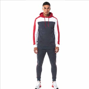 Conjunto Deportivo de Alta Calidad para Hombre, con Capucha, Transpirable, 100% Algodón Ecológico, Antibacterial, de Secado Rápido, Color Negro Completo - Product Image 5