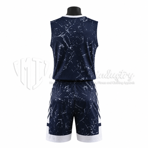 Uniformes de Baloncesto Cómodos, Ligeros, Estampados, Transpirables, de Secado Rápido, Tallas Grandes, Unisex para Adultos, 100% Poliéster, Sin Mangas - Product Image 2