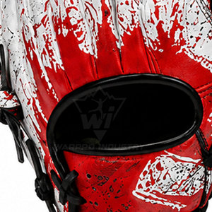 Guantes de Béisbol Duraderos de Alta Calidad, Guante de Cuero con Diseño de Malla Flexible, Palma Suave, Ideal para Entrenamiento y Competencia - Product Image 5