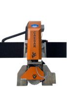 Cortadora de sierra puente CNC de 5 ejes OEM para corte de granito de mármol con control de pantalla táctil