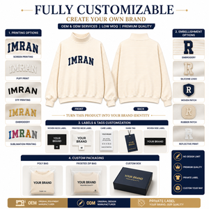 Sudadera a Rayas con Cuello Alto para Mujer, Fabricante de Ropa con Etiqueta Privada Personalizada - Product Image 5