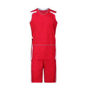 Ensemble d'uniformes de basket-ball personnalisés pour hommes, sans manches, imprimés, respirants, pour l'été, vêtements d'équipe - Product Image 6