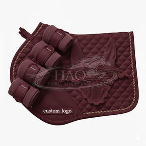 Tapis de selle respirant pour cheval, absorbant les chocs, pour l'équitation, avec logo personnalisé, fabricant OEM, marque privée, qualité supérieure - Product Image 2