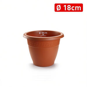 MACETA 18CM Pot de fleurs en plastique pour plantes et fleurs d'intérieur/extérieur - Product Image 3