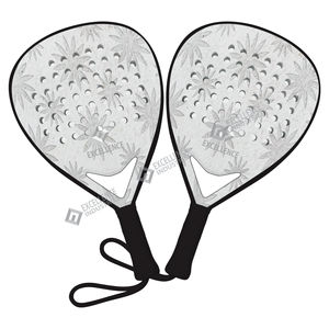 Raqueta de Pádel Profesional de Alta Calidad, 100% Carbono, Superficie Suave, Ligera, Duradera, Ecológica, con Bolsa, Unisex, 3K - Product Image 5