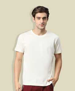 เสื้อยืดผู้ชายผ้าฝ้ายออร์แกนิค 100% ได้รับการรับรองมาตรฐาน GOTS - Product Image 6