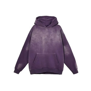 Sweat-shirt unisexe décontracté pour homme, coupe oversize, 100 % coton épais, imperméable, imprimé en relief, collection automne - Product Image 6