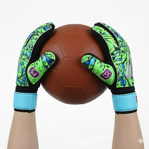 Gants de gardien de but en cuir respirant de haute qualité pour adultes et adolescents, antidérapants, protection pour le football, utilisation en extérieur - Product Image 6