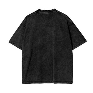 เสื้อยืดผ้าฝ้ายผู้ชายแขนสั้นพิมพ์ลาย Broken House ดีไซน์ลำลอง คอกลม ทรงปกติ - Product Image 1