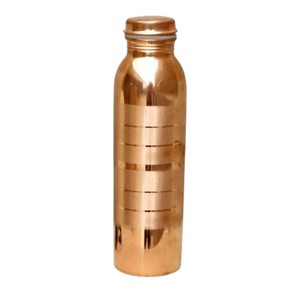 Bouteille d'eau en cuivre pur à motif cactus avec bouchon en cuivre anti-fuite, gourde métallique réutilisable écologique pour l'hydratation quotidienne et les cadeaux - Product Image 2