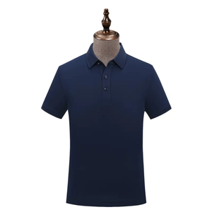 Camisetas Polo Personalizadas al por Mayor para Hombre, 100% Algodón, Manga Corta, Cuello Alto, con Estampado Personalizado - Product Image 2