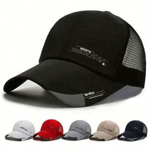 Casquette de golf et de baseball en maille imprimée, protection solaire estivale, décontractée, tendance, pour le sport, le golf, les activités de plein air, personnalisable, pour la course à pied - Product Image 6