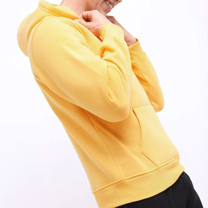 เสื้อฮู้ดดี้ผู้ชายผ้าโพลีเอสเตอร์/คอตตอนคุณภาพสูงแบบใหม่ ดีไซน์เรียบง่าย สวมใส่สบาย ผ้าฟลีซหนานุ่ม เหมาะสำหรับฤดูหนาว รับสั่งทำได้ - Product Image 2