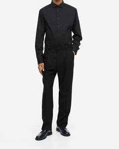 Nueva Llegada de Moda 2026, Camisa Casual de Manga Larga con Botones para Hombre, Precio Más Bajo, Tela Satén, 100% Poliéster - Product Image 6