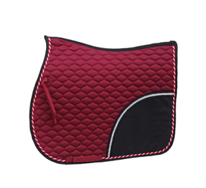 Tapis de selle pour cheval western avec poches de rangement |   Tapis de selle équestre matelassé |   Tapis d'équitation doublé en polaire en gros - Product Image 4