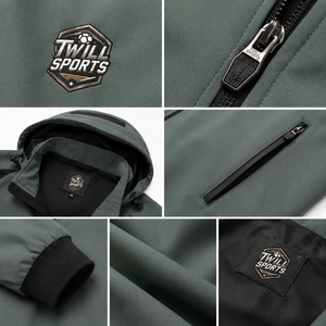 Premium Quality Coated Long Soft Shell Winter <b>Jackets</b> Stand Collar Quick Dry Windproof Zipper Side Pockets Softshell <b>Jackets</b> - Product Image 4