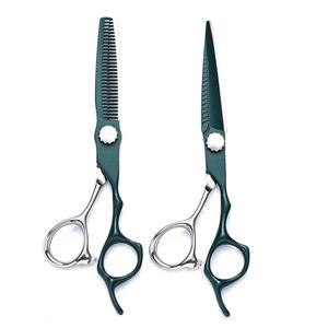 Professional Hairdressing Scissors Stainless Steel 440C Sharp Blade Long Handle Right Handed Plastic Grip Hair Cutting Shears - Product Image 4