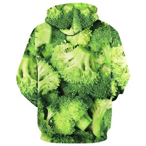 Sudaderas con Capucha Impresas y Transpirables para Invierno, con Diseño de León Personalizado por Sublimación Digital, de Poliéster/Algodón, Bordadas, para Adultos - Product Image 4
