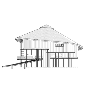 Mejor Precio en Vietnam, LCB03 Bungalow de 104 m², Edificios Prefabricados de Bambú Industriales de Diseño Moderno y Alta Calidad, Villa 40HC - Product Image 6