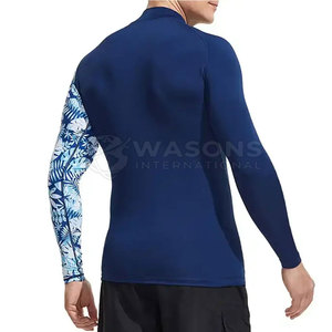 Camisetas de Compresión de Último Diseño de Fabricante Pakistaní, Camisetas de Compresión para Hombre de Spandex y Poliéster - Product Image 5