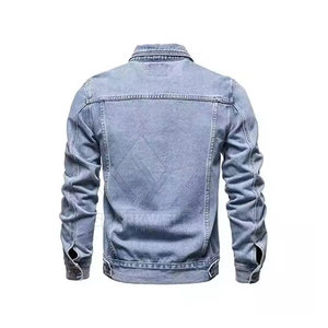 Premium Men's Vintage Jeans Jacket 100% Cotton Eco-Friendly Breathable Rugged Construction Comfortable Fit Streetwear Casual - Product Image 2
