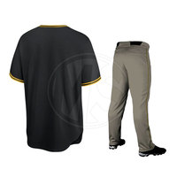 Vêtements de sport Uniforme de baseball uni Uniforme de baseball léger Uniforme de baseball professionnel
