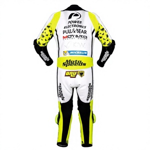 Traje de Cuero para Motociclismo Alvaro Bautista, 1 Pieza, Piel de Vacuno/Canguro, Mono para Pista/Motociclismo, con Protección Nivel 2 - Product Image 2