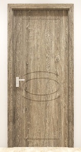 Dewoo ฟิล์มพีวีซีกันน้ำคุณภาพสูงประตูเหล็กคอมโพสิตการผลิตที่ทันสมัยจากเวียดนามสำหรับห้องนอนโรงแรม - Product Image 6