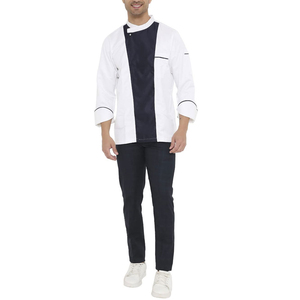 Uniforme de Cocina Personalizado con Logotipo Bordado, Lona 100% Algodón, Transpirable, Cómodo y Profesional para Restaurante, Hotel - Product Image 3