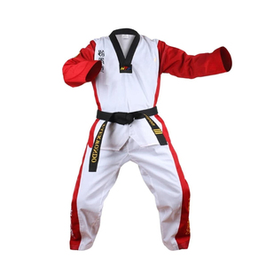 Muestra Disponible: Uniforme de Taekwondo Kwon para Adultos, Dobok Premium para Entrenamiento y Competición, Tela de Sarga Transpirable, Venta al Por Mayor - Product Image 1