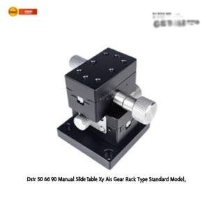 โต๊ะเลื่อนแบบแมนนวล Dstr 50 60 90 แกน X และ Y แบบเฟืองแร็ค รุ่นมาตรฐาน - Product Image 1