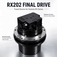 Mini-excavatrice RX 202 Moteur de déplacement Kubota RX202 Transmission finale