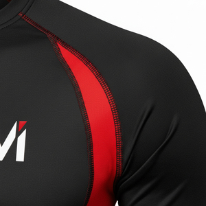 High End Sublimated Compression Shirt Professional Training Wear Custom Sublimated Graphics Athletic Fitness Top - Product Image 5