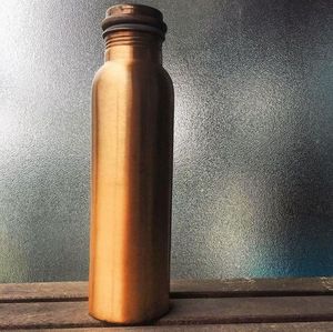 MT Exports MTE-045 Tall Modern Luxury <b>Copper</b> Water Bottle with Large Capacity for Camping & Office Use - Product Image 3