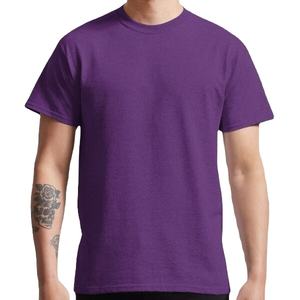 T-shirt d'été à la mode pour hommes à manches courtes 180 GSM Meilleure vente Prix bon marché 100% Qualité orientée vers l'exportation Logo personnalisé - Product Image 2