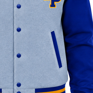 Chaqueta Bomber Universitaria Personalizada Sigma Gamma Rho para Mujer, Ropa Exterior de Hermandad Griega, Parche de Letras Bordadas, Botones a Presión, Estilo Casual - Product Image 6