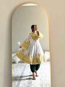 Vestidos Estilo Afgano Bordados de Nueva Llegada para Mujer, Precio al por Mayor, Vestidos de Noche Afganos de Manga Larga para Boda - Product Image 2