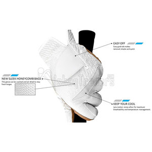 Breathable Lightweight Sheepskin Wholesale Golf <b>Gloves</b> Top Selling Cheap Price Latest Design Golf <b>Gloves</b> - Product Image 3