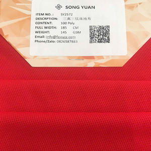 Maillot de sport respirant 100% polyester avec maille jacquard à œillets serrés de haute qualité pour uniformes de football, t-shirts - Product Image 6