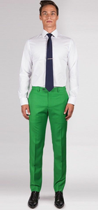 Pantalones de Hombre de Oficina, Estilo Casual, Pierna Recta, Ecológicos, 100% Algodón, Cintura Media, Cierre de Cremallera, Logotipo Personalizado, Alta Calidad - Product Image 2