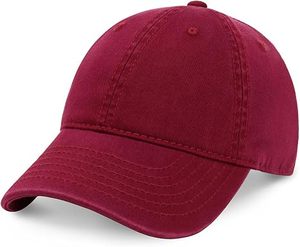 Casquette de baseball bordeaux de qualité supérieure, unisexe, décontractée, respirante, en tissu maillé imperméable, réglable, sportive, pour l'été - Product Image 3