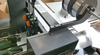 Plieuse-agrafeuse industrielle automatique nouvelle génération à deux têtes pour la production rapide de magazines et catalogues fins