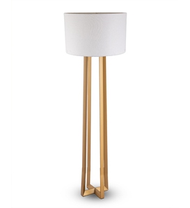 Luxury Floor Lamp OEM ODM Wholesale Factory Price Decorative Modern Home <b>Lighting</b> Minimalist Metal Base Fabric <b>Shade</b> Removable - Product Image 5