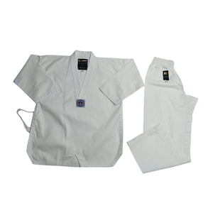 Uniforme de Taekwondo sur mesure de haute qualité, respirant et léger, avec un tissu en polyester/coton pour adultes, dernier design - Product Image 1