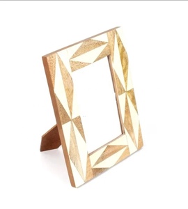 Promotion Artizon Studio Eco-Friendly Handmade Bone Inlay Resin UV Photo <b>Frame</b> Customized Color Elegant Vintage Design Rectangle - Product Image 3