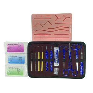 Suture <b>Kit</b> For <b>Medical</b> Students With Practice Skin Pad Suture Dissection Surgical Instruments <b>Kit</b> By Apto Enterprises - Product Image 1