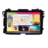 Lecteur DVD de voiture avec écran IPS de 9 pouces, GPS Android, amplificateur, Carplay, Android Auto, autoradio pour Honda XRV Vezel 2013-2018