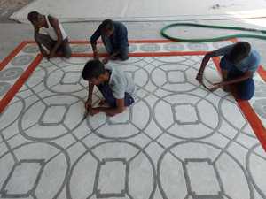 Tapis en laine tufté à la main sur mesure pour la décoration de la maison, tapis pour salon - Product Image 2