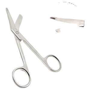 Ciseaux à pansements chirurgicaux faciles à utiliser, ciseaux à pansements médicaux, ciseaux à pansements en acier inoxydable, coupe-pansements pour hôpital et clinique - Product Image 4