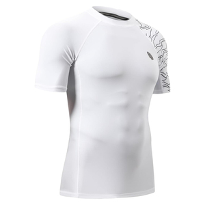 Camiseta de Compresión Deportiva Transpirable de Manga Corta para Hombre, de Alta Calidad, Proveedor Profesional - Product Image 4